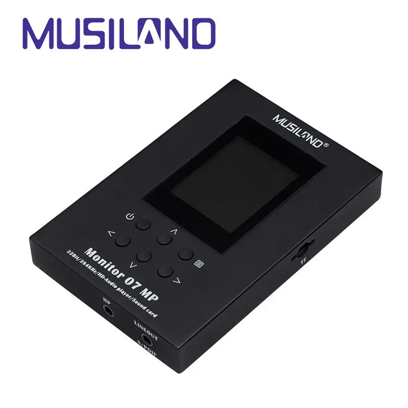 Новая улучшенная Портативная звуковая карта MUSILAND Monster 07MP Hi Fi HD аудио самодисплей