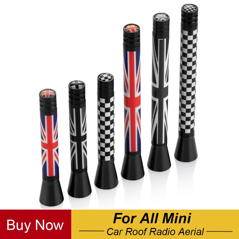 Антенна на крышу автомобиля антенна fm для Mini Cooper S JCW R55 R56 R57 R60 F55 F56|union jack|roof carmini cooper