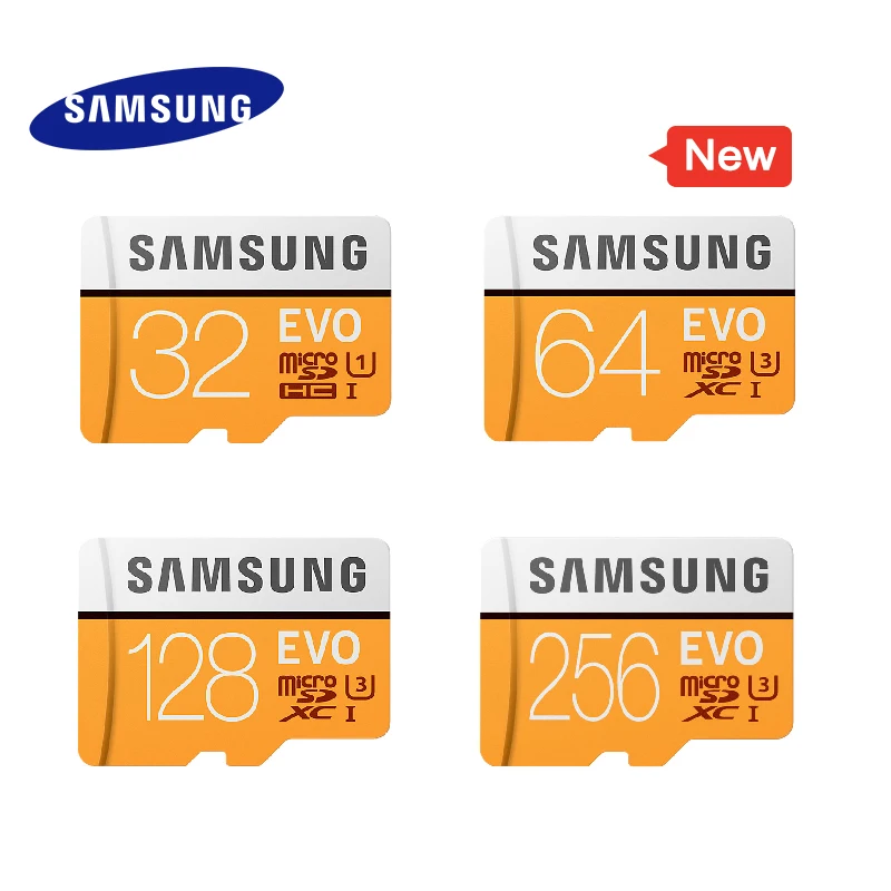 

SAMSUNG Memory Card Micro SD 32G 64G 128G SDHC SDXC Grade Max 95Ms EVO Class 10 C10 UHS TF Cards Trans Flash Microsd New