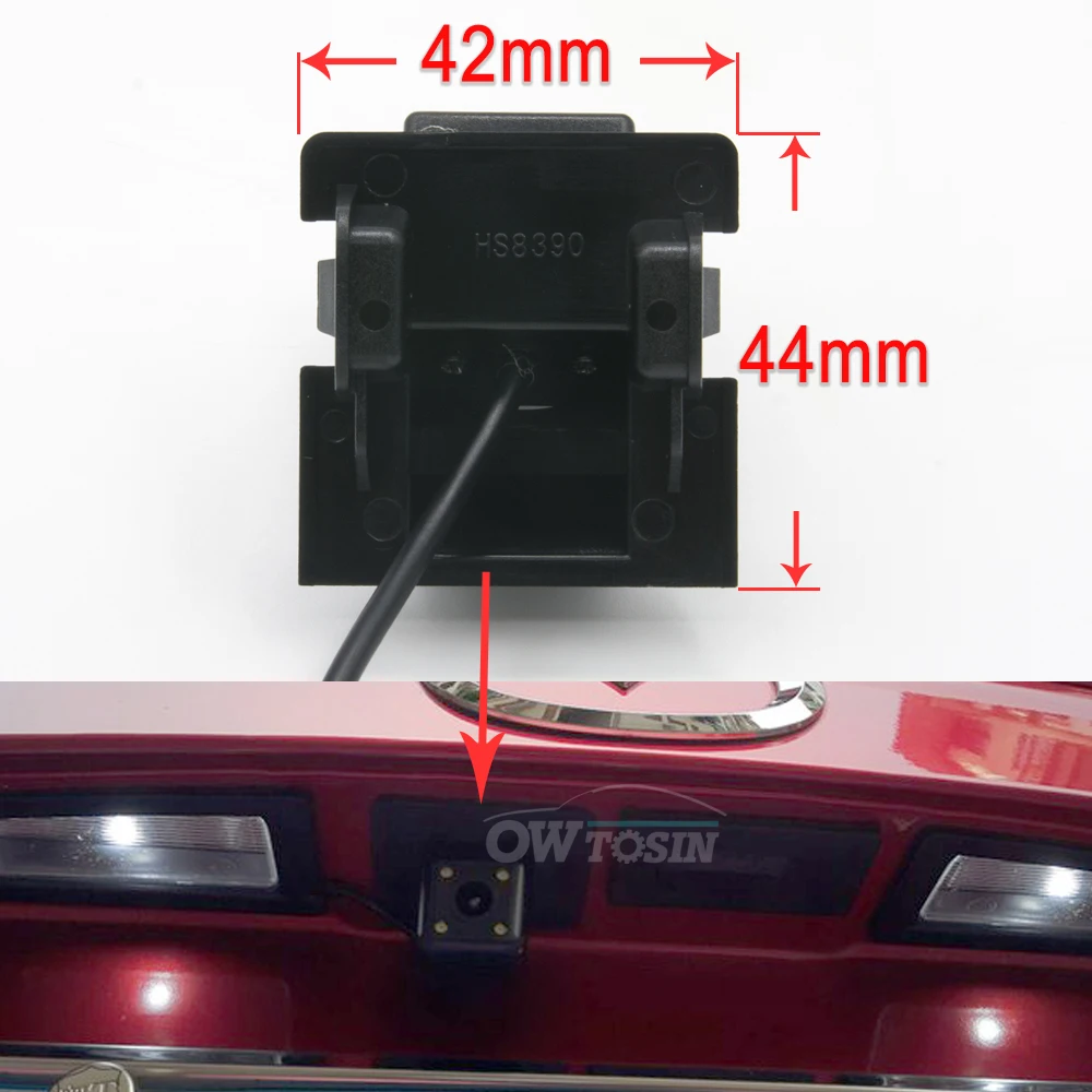 175 Degree HD Reverse Rear View Camera For Mazda CX-3 2015 2016 2017 2018 2019 Car Original Reverse Hole Parking Monitor