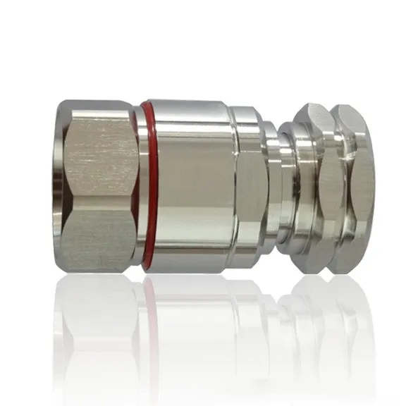 RF 7/16 DIN прямой мужской разъем для 7/8 &quotгофрированного кабеля | Мобильные телефоны