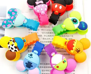 

1pcs Cartoon Headphone Cord Holder Earphone Cable Wire Organizer USB Charger Cable Winder Best Gift For iPhone Samsung Xiaomi