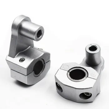 

Accessory Handle Bar mount 2pcs Extension Replacement Motorcycle CNC 6061-T6 aluminum Silver Lifters