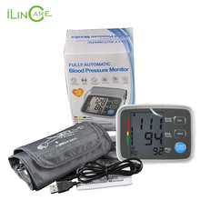 Arm cuff Digital Blood Pressure Monitor tonometer hematomanometer sphygmomanometer pulsometros Health Monitor for heart blood
