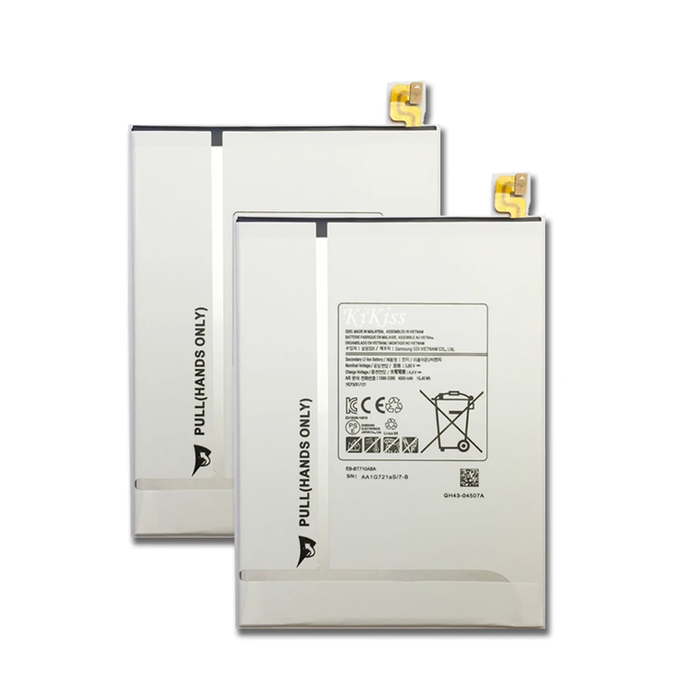 

Lithium Polymer Battery EB-BT710ABE For Samsung Galaxy Tab S2 SM T710 T715 T715C Tablet Battery 4000mAh