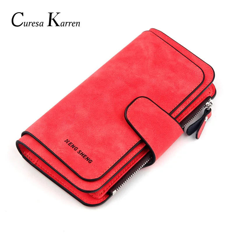 

New hot sale unisex coin purse mobile phone bag capacity large zipper buckle design leather leather long wallet