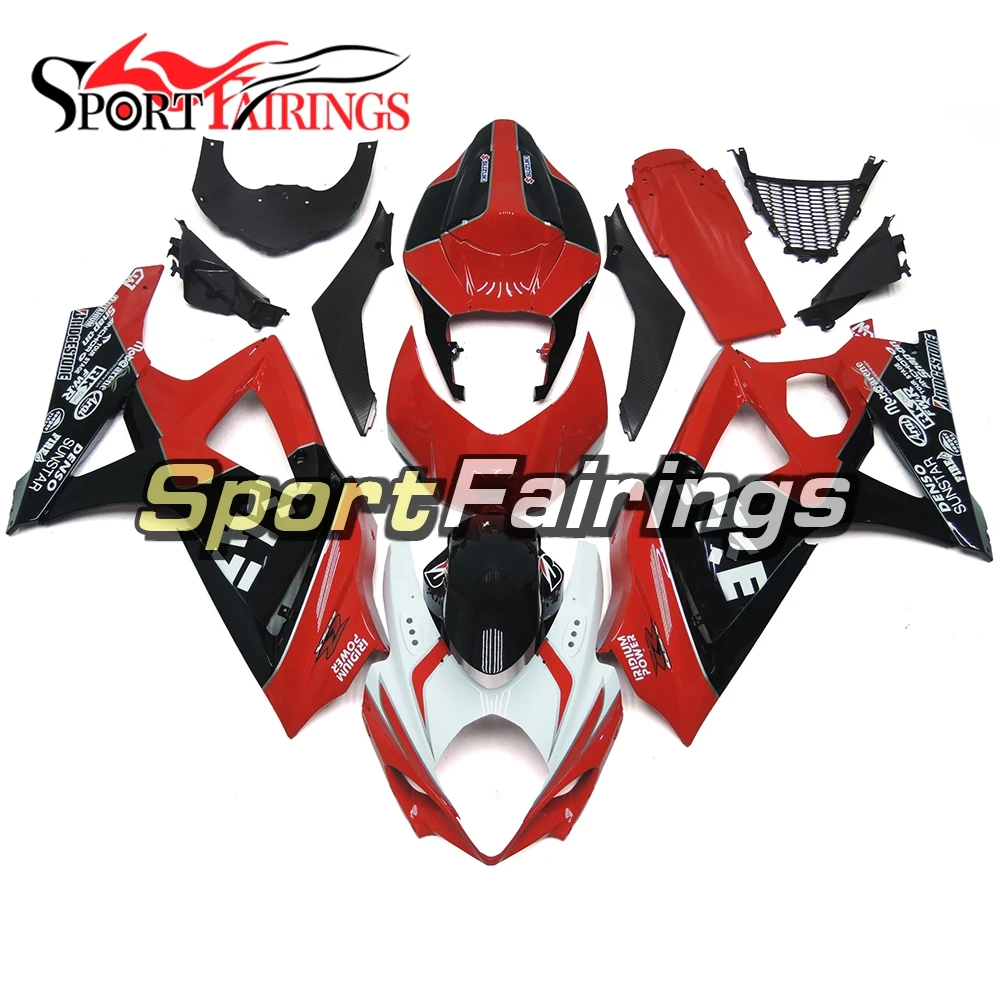 

Fairings For Suzuki GSXR1000 GSX-R 1000 K7 07 08 2007 2008 Injection ABS Motorcycle Motorbike Fairing Kit Red Black Carenes New