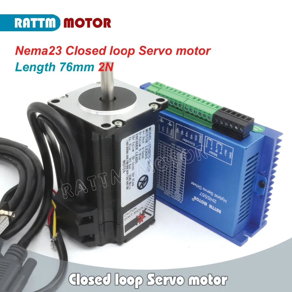 Produktbild von STEPPERONLINE Nema23 Closed Loop Kit – 1.2Nm Motor & CL57T V4.1 Treiber, NEU