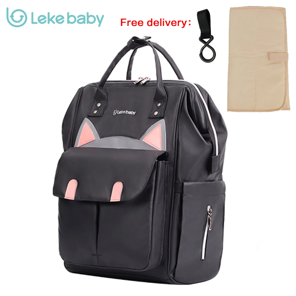 Lekebaby diaper bag mummy bag mother baby stroller travel Mummy Maternity changing Nappy diaper Bag Backpack bags for mom