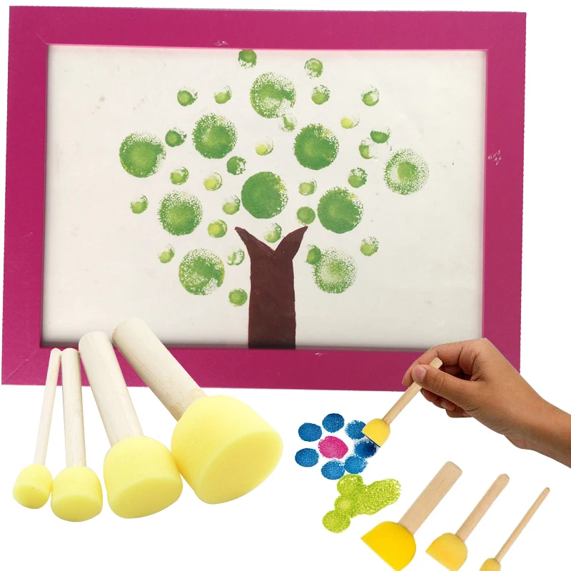 4Pcs-set-Baby-Sponge-Paint-Brush-Original-Wooden-Handle-DIY-Painting-Drawing-Graffiti-Doodle-Kids-Toys
