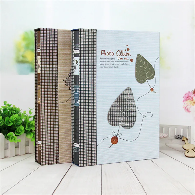 New Photo Album 6-inch Intert Family Photo Album 300 Paper Scrapbook Pages Baby Scrapbook Albums Wedding Photo Album fotos