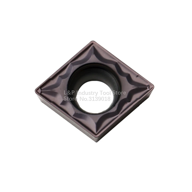 

New Genuine Korea Korloy CCMT060208-HMP PC9030 Carbide Inserts For Stainless Steel CCMT060208HMP PC9030 Cutting Blade Tool
