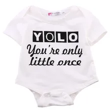 New Arrival Summer Autumn Newborn Infant Kids Clothes Baby Boy Girl Cloyhing Cotton Jumpsuit Bodysuit Outfit White One Piece