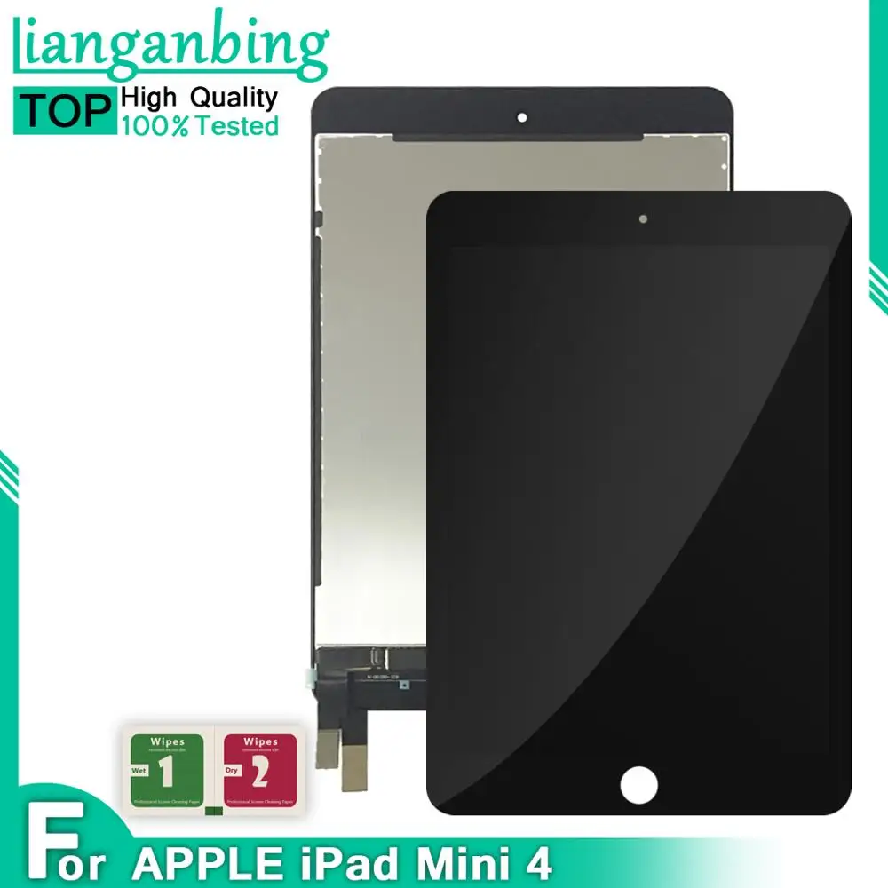 AAA + качество ЖК-для iPad mini 4 Mini4 A1538 A1550 ЖК-дисплей сенсорный экран дигитайзер панель
