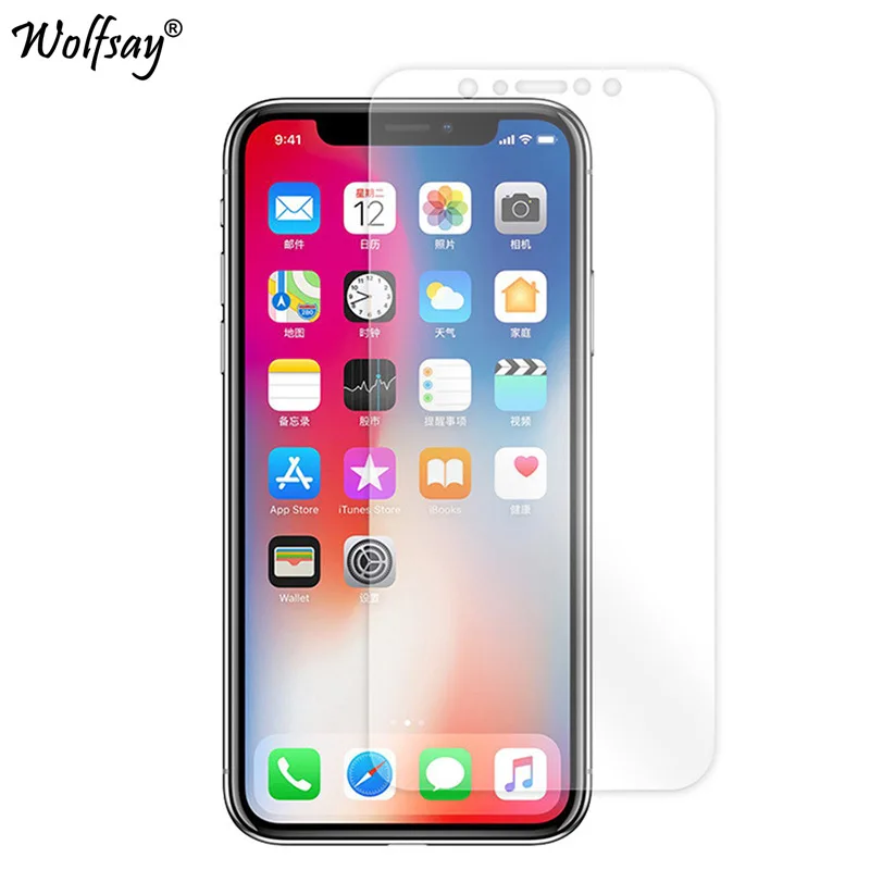 2 шт. полностью покрывающая нанопленка защитная пленка для iphone X мягкая XS не