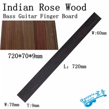Guitar Accessories Indian Rosewood720 70 60 9 For Electric Bass Electric Guitar Fingerboard Guitarra Making Materials