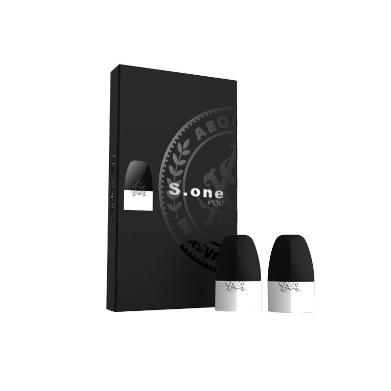 Electronic Cigarette Asvape S.One Pod System Kit Built-in 330mAh 1.2ml Capacity With Ni-80 Heating Wire Fashion Vape Vaporizer