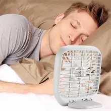 Портативный ультра-тонкий 3 Шестерни Регулируемая Настольная USB Электрический вентилятор охладитель воздуха