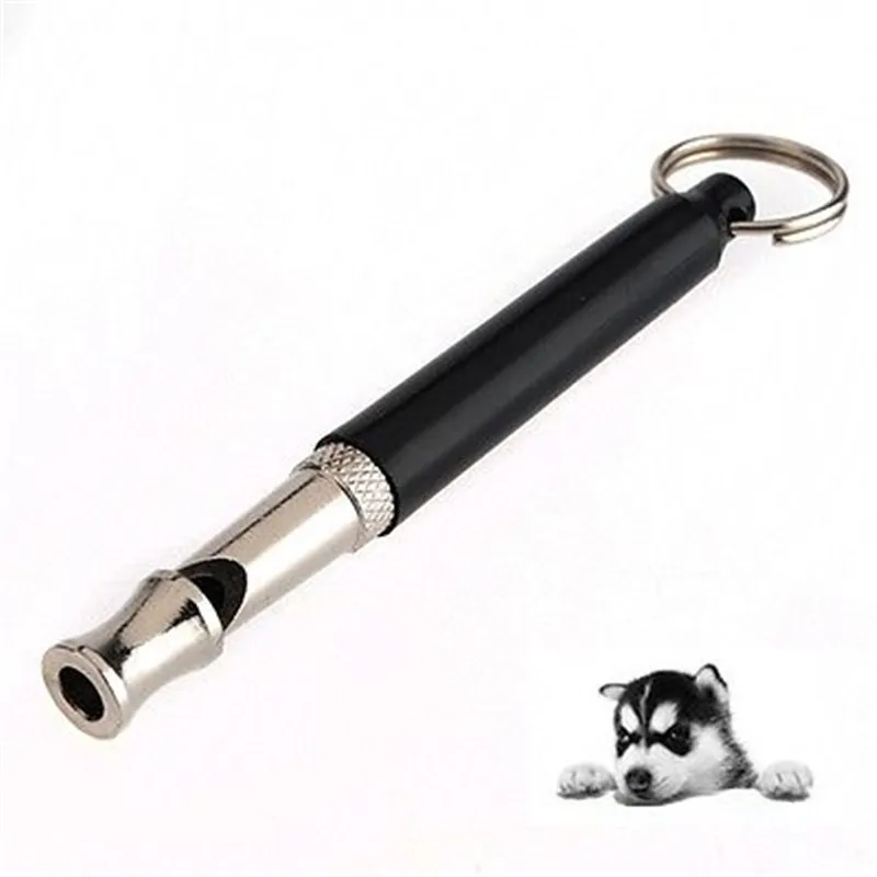 1Pcs Pet Dog Cat Training Obedience Black Whistle Ultrasonic Supersonic