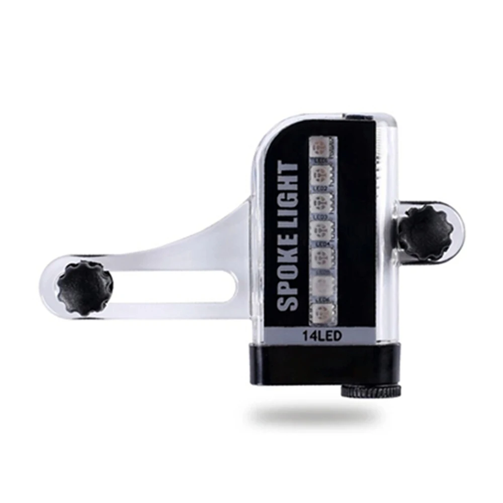 

14 LED Tire Light Bicycle Wheels Spoke Light Waterproof Super Bright Signal Light Mountain Bike Wheel Spoke Light Drop Shipping