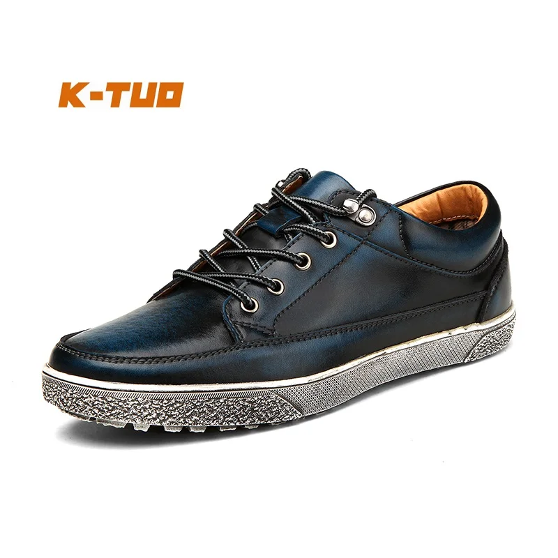 K-TUO, новая мужская обувь для скейтбординга, натуральная кожаная спортивная обувь, мужские кроссовки, водонепроницаемая обувь для скейтборда, Мужская KT-1506-1