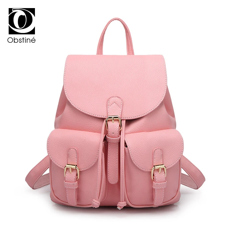 string bag pink