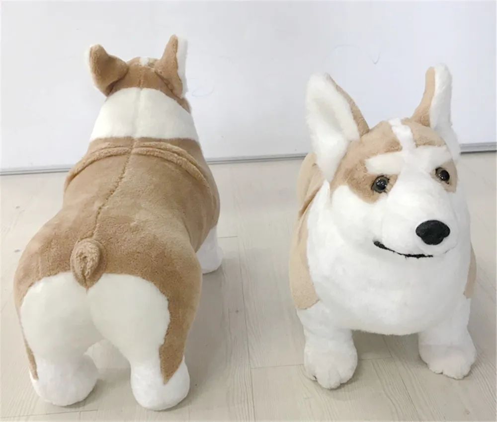 Plush Corgi Dog Toys Cute Lovely Animals Dogs Doll Kids Gifts 50cm 20inch 7