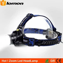 Масштабируемый светодиодный налобный фонарь T6 5000 люмен супер яркий свет зум велосипед фара вспышка света Перезаряжаемые Батарея высокое Мощность факел