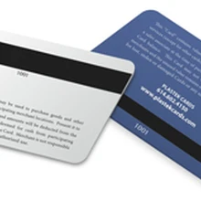 ISO стандарт красочные пластиковые магнитные карты ПВХ