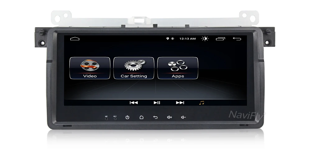 Cheap NaviFly 8.8 inch Android 8.1 Car multimedia player for BMW E46 M3 1998-2006 with Radio GPS navigation Stereo head unit Wifi BT 11