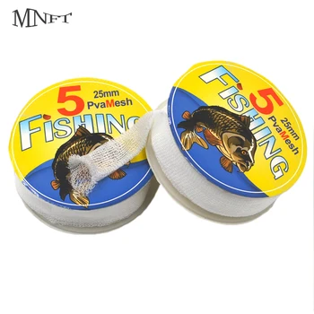 

MNFT 1Pcs 5M 25/37/44mm Carp Fishing PVA Mesh Refill Stocking Boilie Rig Bait Wrap Bags Top