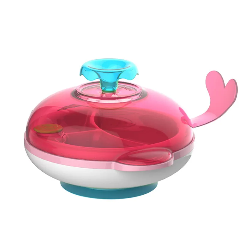 Plate Food Containwe Kids Eating Tableware Keep Food Warm Feeding