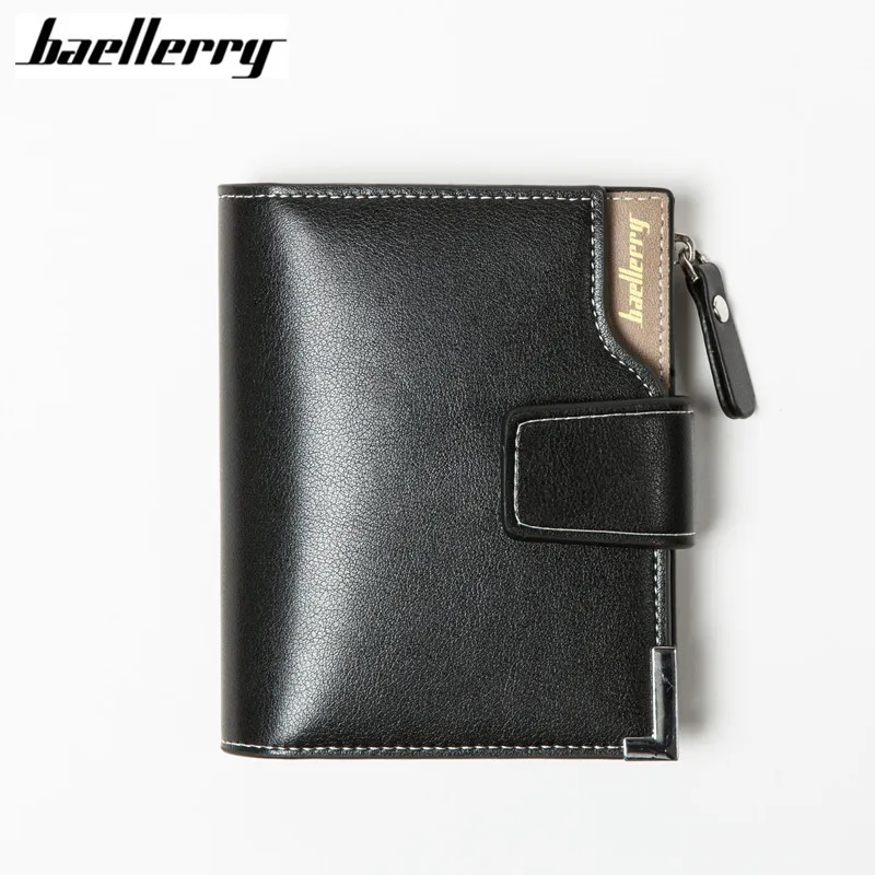 Короткие мужские кошельки Baellerry из натуральной и искусственной кожи мужской