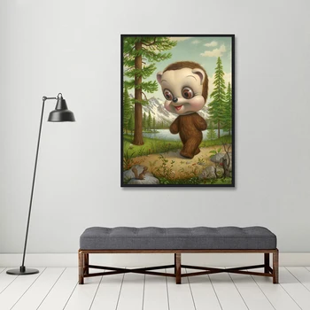 

The Tree Show By Mark Ryden Canvas Posters Prints Wall Art Painting Decorative Picture Bedroom Modern Home Decoration Framework