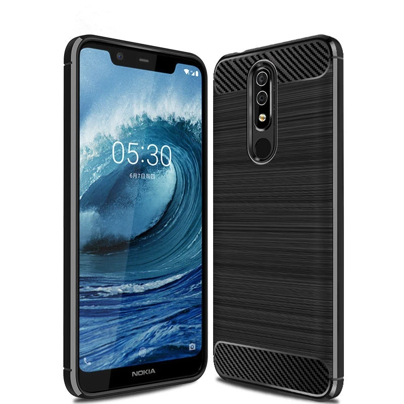 For Nokia X5 Case Nokia X5 Cover On For Nokia X 5 Premium Original Silicone Mix Hybrid Protective Soft She