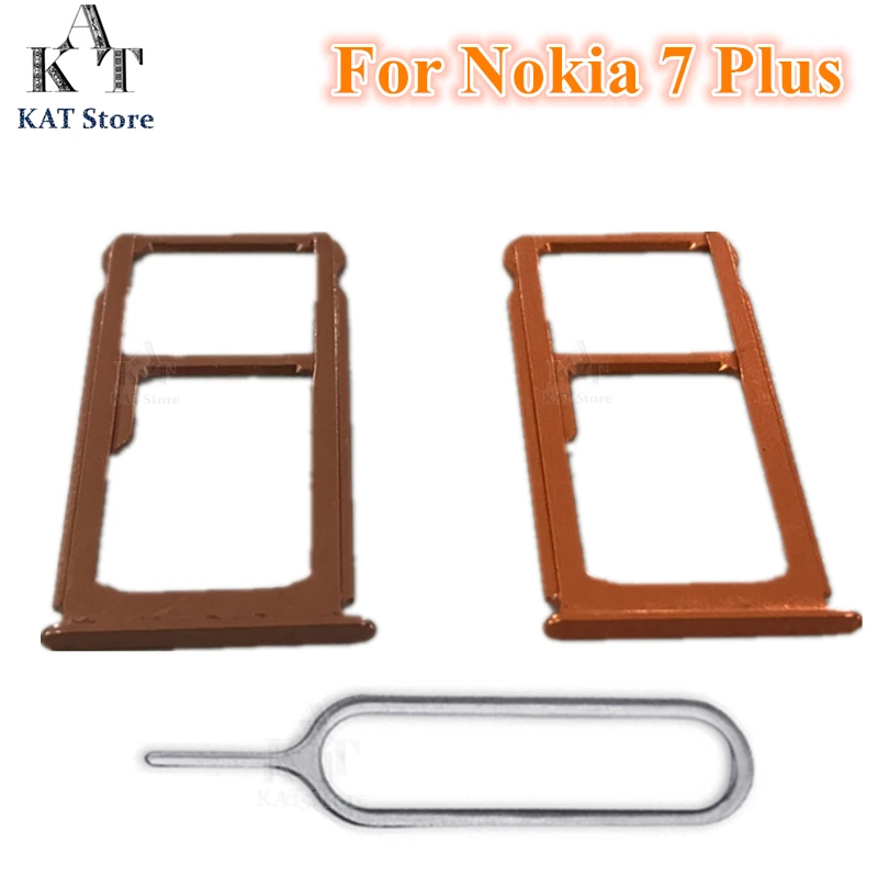 5 шт. лоток для SIM-карты Nokia 7 plus + TA-1049 1055 1062 | Мобильные телефоны и аксессуары