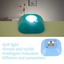 Smart Light LED Sensor Night Light Induction PIR Infrared Motion Sensor Lamp Magnetic Infrared Wall Lamp Cabinet Stairs Light