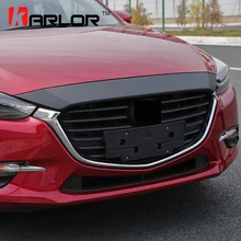 3D Carbon Fiber Scratch Protection Hood Bonnet Film Car Styling Stickers And Decals For Mazda 3 Axela 2016 2017 Accessories