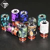 Color E-cigarette 510 Epoxy Resin Long Drip Tip For 510 Atomizer Elektronik Sigara RDA RTA 10 Colors 2.1*1.1cm ► Photo 2/6