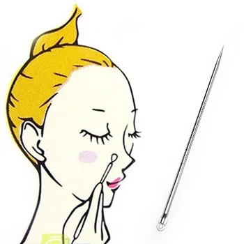 

1 pc Chic Blackhead Comedone Acne Pimple Blemish Extractor Remover Needles Tool Drop Shipping