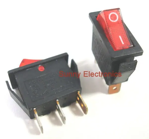 100 pcs 3pin illuminated rocker switch spst 20a 125vac in car switches relays from 100 pcs 3pin illuminated rocker switch spst 20a 125vac in car switches relays from