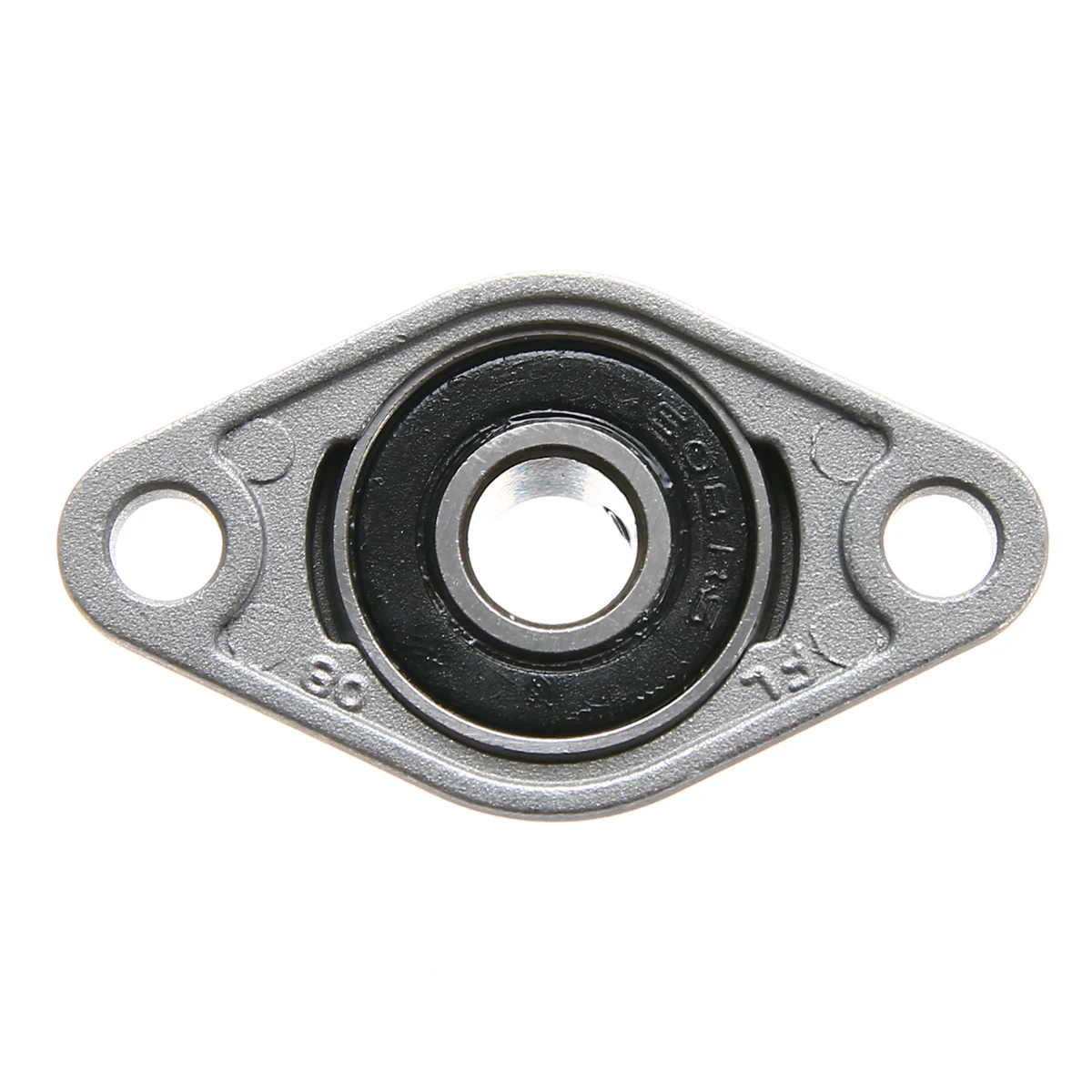 2Pcs Self-aligning KFL08 Rhombic Pillow Flange Block Bearing Zinc Alloy 8mm Bore Diameter For Spin Food Machine Mayitr