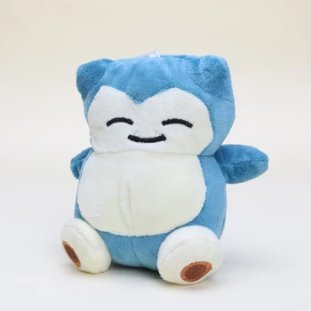 

EMS 120pcs/lot 16cm Pocket doll plush toys snorlax Stuffed Animals Plush Doll Gifts for Children