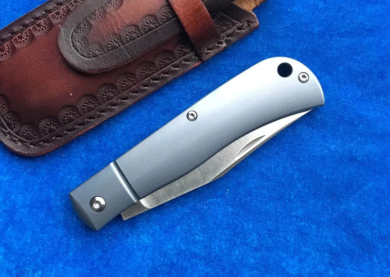 LEMIFSHEHJ110 складной нож для ежедневного использования, S35VN лезвие titanium ручка сплава кемпинг на открытом воздухе кухонный Фруктовый нож для повседневного использования - Цвет: C