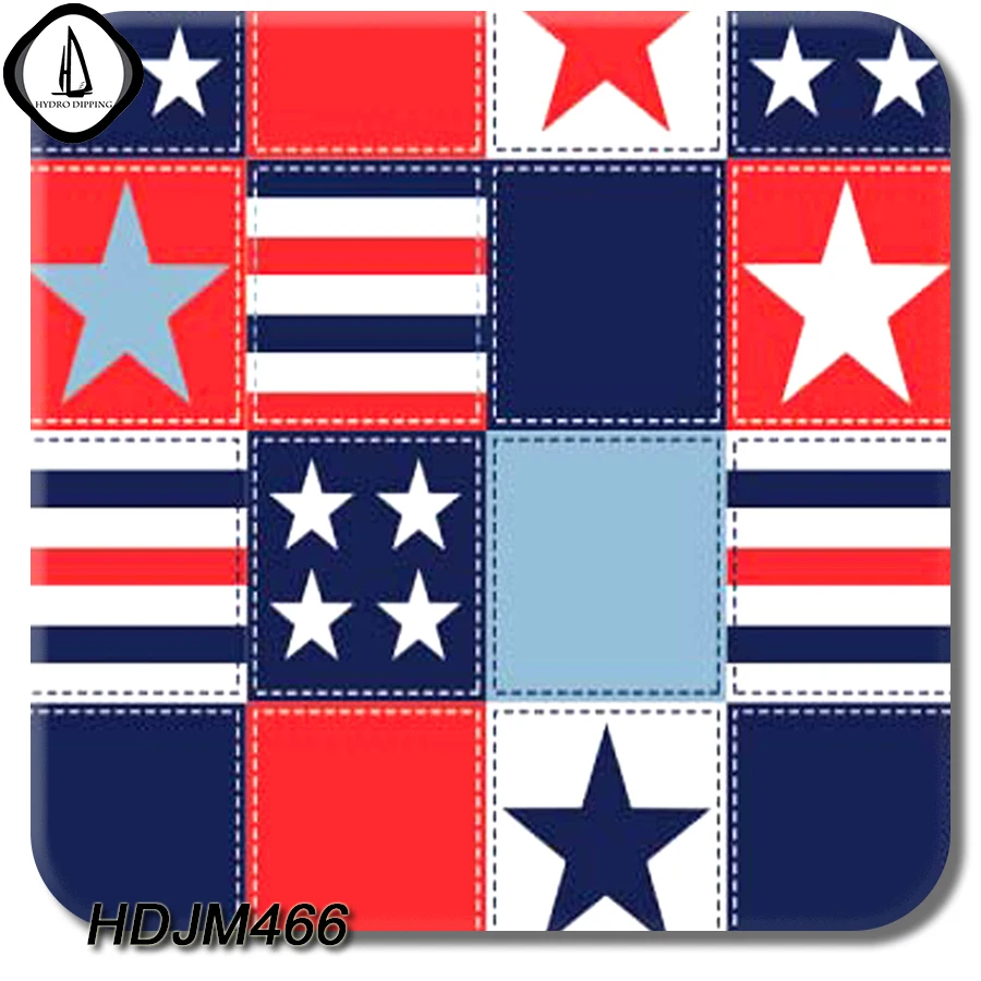

Free Shipping Top Selling HDJM466 0.5M Width 2M 10M 20M Length Color FlagPattern Hydrographic Image Water Transfer Printing Film