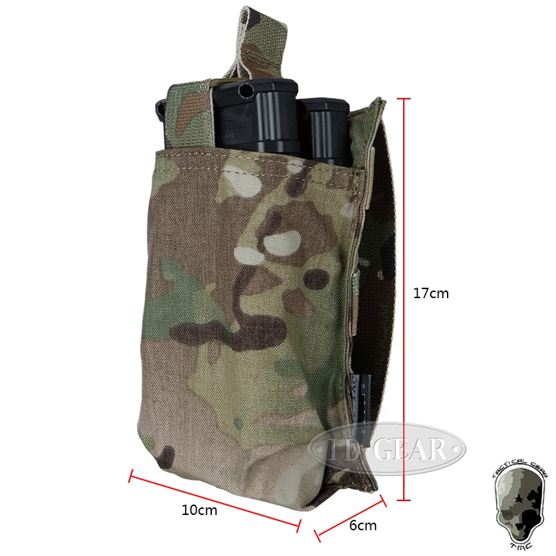 IDOGEAR подсумок molle AK Один Подсумок Мультикам Нейлон TMC тактические сумки военный подсумок m4 страйкбол wargame сумки