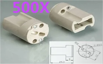 

500pcs Led G9 lamp holder Converter-ceramic Light Bulb Lamp Socket adapter-porcelain Socket for LED & CFL & Halogen lamp bulb