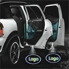 JURUS Led Car Door Light Courtesy Logo Laser Projector Punching Ghost Shadow Lamp For Opel For