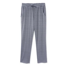 Neatie kiddie/домашняя Ночная пижама в полоску; уличные штаны; женские брюки; сезон весна-осень; Длинные свободные повседневные брюки на шнурке