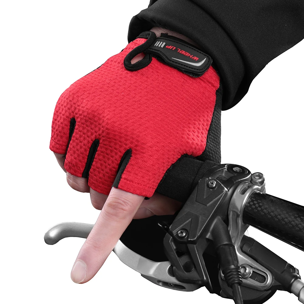 

1 Pair Bike Gloves Half Finger Anti-skid Gloves Bicycle Cycling Riding Motorcycle Sports Mitt Fingerless Gloves